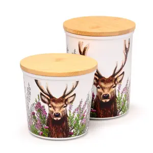 Recipiente de almacenamiento Puckator Wild Stag (x2) image-0