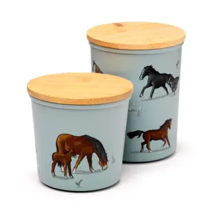 Recipiente de almacenamiento Puckator Wild Stag Willow Farm (x2) image-0