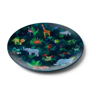Plato de picnic de plástico Puckator Animal Kingdom (x4) image-1