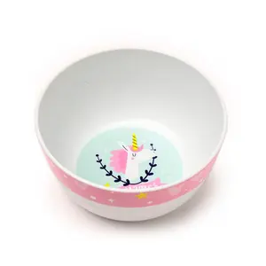 Porcelænssæt i plast til børn Puckator Unicorn Magic image-2