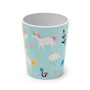 Porcelænssæt i plast til børn Puckator Unicorn Magic image-3