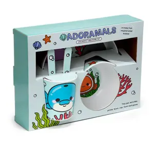Plastic kinderservies Puckator Adoramals image-6