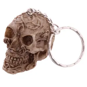 Schedel sleutelhanger Puckator image-1