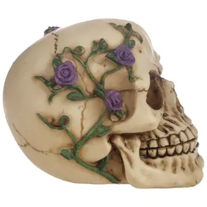 Rose decoration skull Puckator image-3