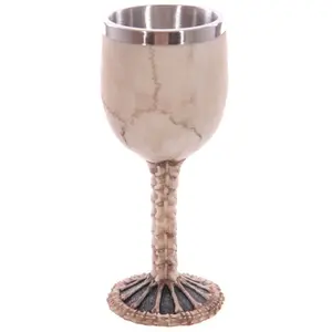 Decorative object skull &amp; spine chalice Puckator image-4