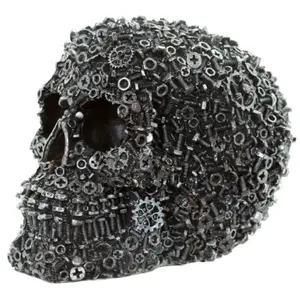 Decorative skull with nails and screws Puckator image-0