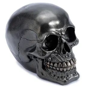 Decorative metallic skull Puckator image-2