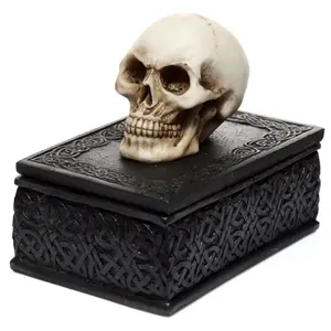 Jewelry box - Celtic black skull Puckator image-0