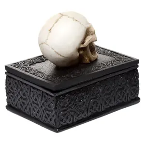 Jewelry box - Celtic black skull Puckator image-1