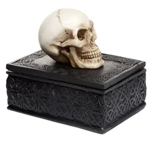 Jewelry box - Celtic black skull Puckator image-2