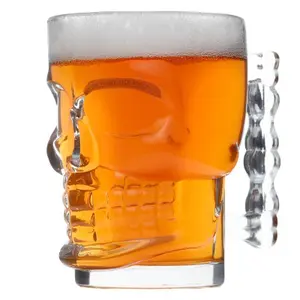 Decorative glass skull mug Puckator image-4