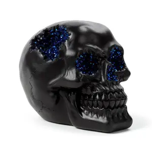 Decorative skull embedded with crystals Puckator image-1