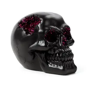 Decorative skull embedded with crystals Puckator image-2