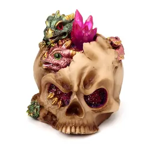 Elements dragon LED crystal skull Puckator image-1
