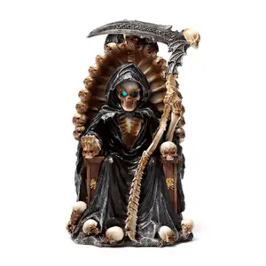 Figurita la Segadora Trono de Calaveras con LED Puckator image-0