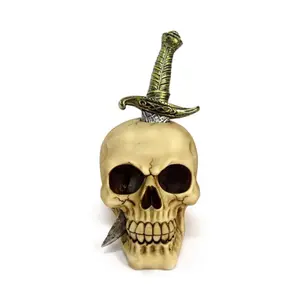 Skull pierced by a sword Puckator image-0