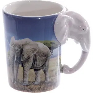 Tasse mit Henkel Elefant Puckator image-0