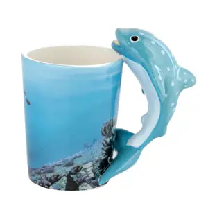 Tasse mit Henkel mit Walhai-Dekor Puckator image-0