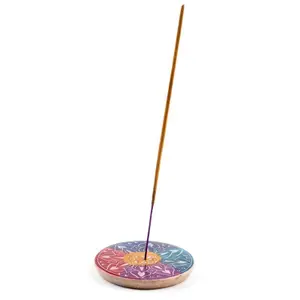 Inciensario de pétalos de flor de esteatita Puckator image-3