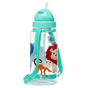 Bottiglia di plastica rinforzata - animali per bambini Puckator image-3