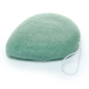 Éponge néttoyante Puckator Konjac Pure Maneki Neko au Thé Vert pour Peau Sensible chat Porte-bonheur image-1