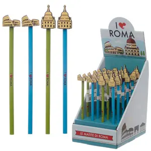 Bleistift mit dekorativer Spitze pvc rome Puckator image-1