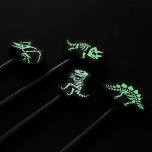 Leuchtstift mit Dinosaurier-Gummiaufsatz Puckator image-2