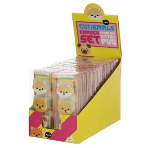 Radiergummi - Mops, Katze Puckator shiba inu (x3) image-2