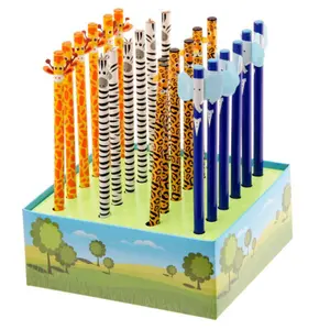 Animal Paper Crayons Puckator image-0