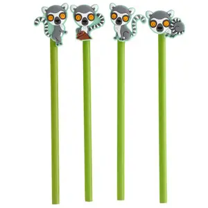 Bleistift mit dekorativer Lemurenspitze Puckator image-0