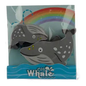 Goma de borrar ballena Puckator (x2) image-3