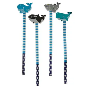 Kleurpotlood met Walvisgumtopper Puckator image-1