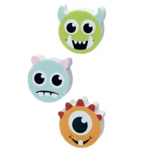 Radiergummi Puckator Monstarz (x3) image-0