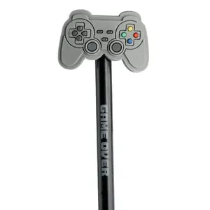 Pastello con Tappo Decorativo PVC Game Over Controller di Gioco Video Puckator image-1
