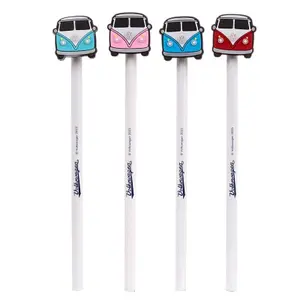 Crayon à embout décoratif PVC Puckator Volkswagen - Van Bus Combi VW T1 image-2