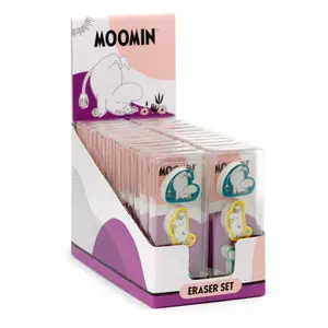 Radiergummi Puckator Moomin (x3) image-0