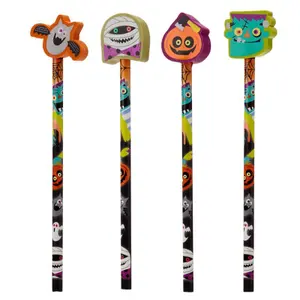 Monster Buntstifte mit Radiergummi Puckator image-1