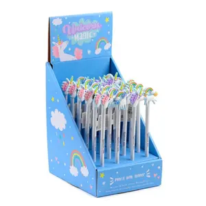 Pastello con Punta Decorativa PVC Unicorno Magico Puckator image-0