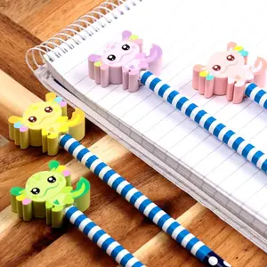 Buntstift mit Radiergummi Axolotl (Salamander) Puckator image-2