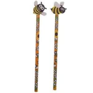 Matita con Gommine a Forma di Ape Puckator image-2
