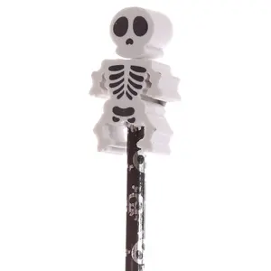 Skeletpotlood met gum Puckator image-1