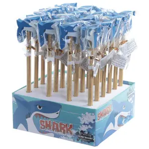 Matita con punta per cancellare - squalo Puckator image-2