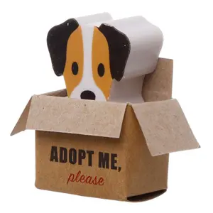 Radiergummi in kleiner Schachtel - Welpe kleiner Hund Puckator image-1