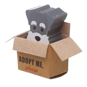 Radiergummi in kleiner Schachtel - Welpe kleiner Hund Puckator image-5