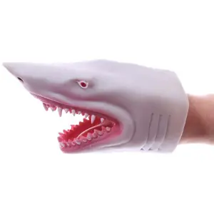 Shark head puppet Puckator image-1