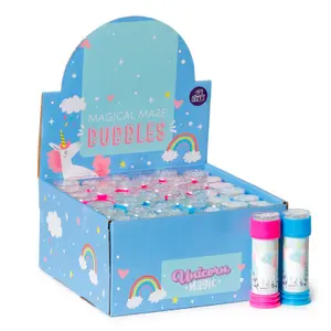Unicorn Magic Maze Bubble Machine Puckator image-0