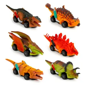 Dinosaur racing car toy Puckator image-1
