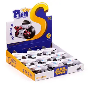 Friction-powered toy airplane Puckator (x9) image-0