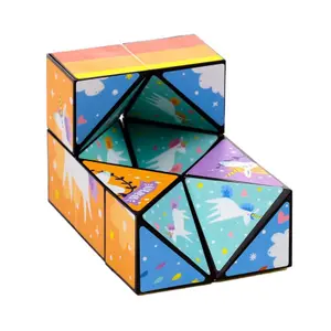 Unicorn cube puzzle Puckator Unicorn Magic image-1
