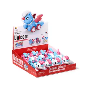 Winged Unicorn Car Games Puckator Press & Go Action image-0